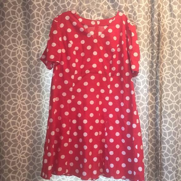 Other - Red Polka Dot Women’s Dress - Classic Feminine Style